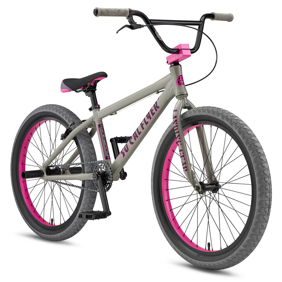 Matte Gray / Pink SE So Cal Flyer 24" bicycle